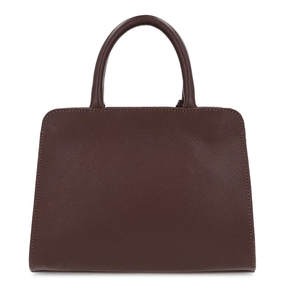 Bolsa Tote Couro Marrom Luxuosa Confortável Espaçosa Resistente Estilo